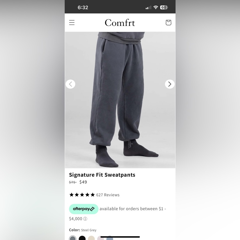Comfrt Sweatpants XL